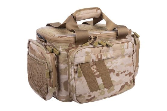 Savior Equipment Specialist Triple Pistol Case Range Bag has a 600D polyester exterior